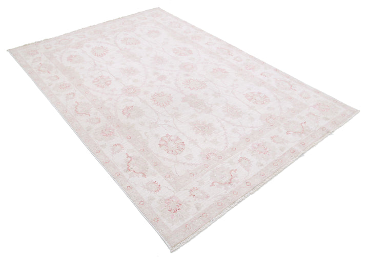 Hand Knotted Serenity Wool Rug 5' 4" x 7' 7" - No. AT30007