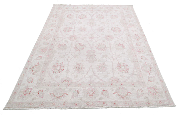 Hand Knotted Serenity Wool Rug 5' 4" x 7' 7" - No. AT30007