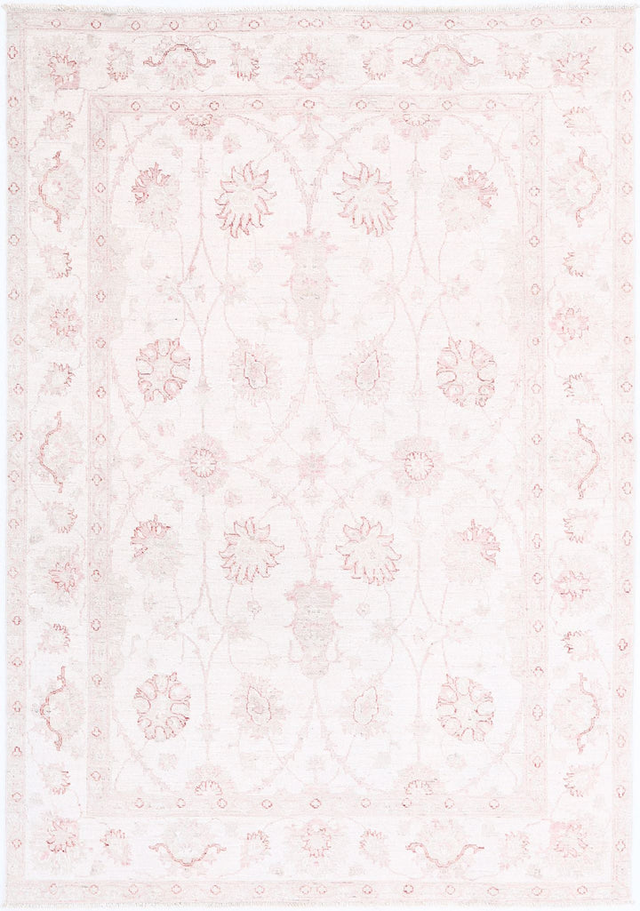 Hand Knotted Serenity Wool Rug 5' 4" x 7' 7" - No. AT30007