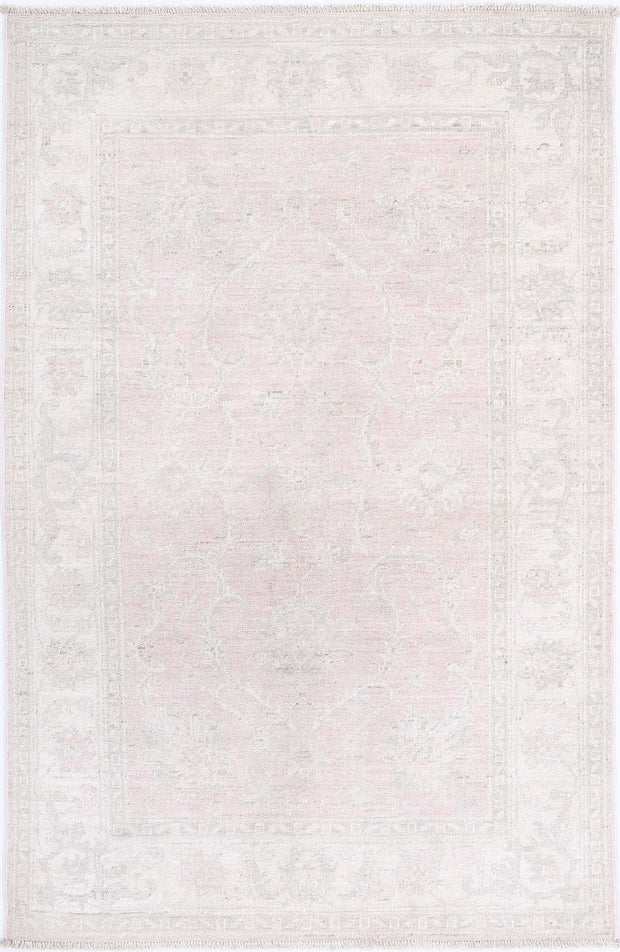 Hand Knotted Serenity Wool Rug 3' 0" x 4' 7" - No. AT42446