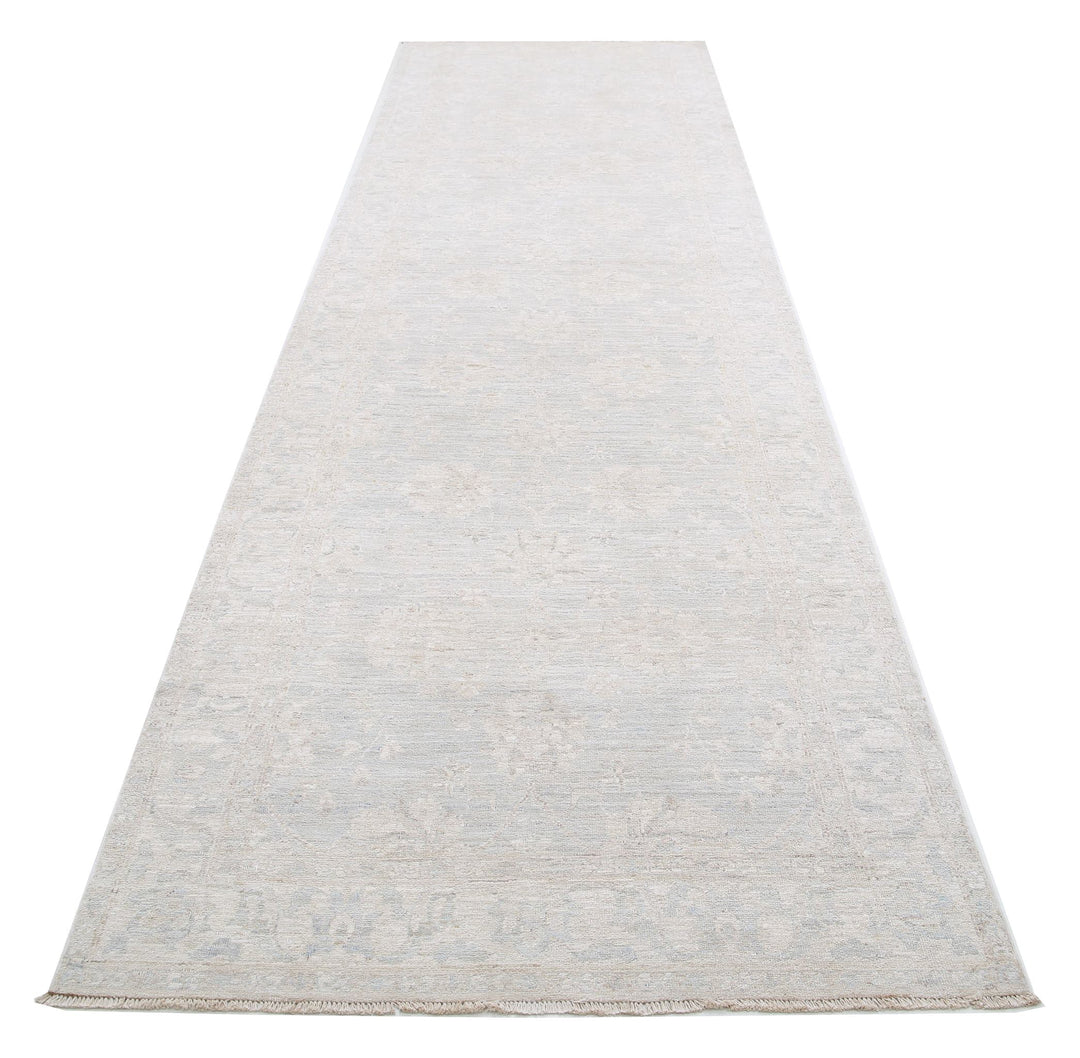Hand Knotted Serenity Wool Rug 3' 11" x 14' 2" - No. AT34272