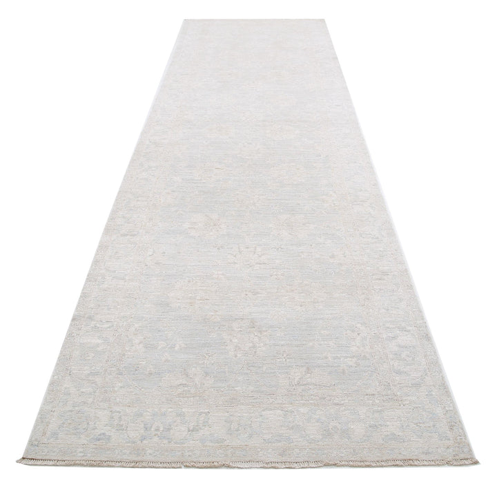Hand Knotted Serenity Wool Rug 3' 11" x 14' 2" - No. AT34272