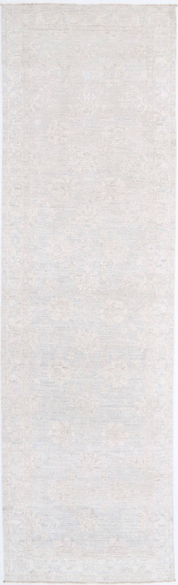 Hand Knotted Serenity Wool Rug 3' 11" x 14' 2" - No. AT34272
