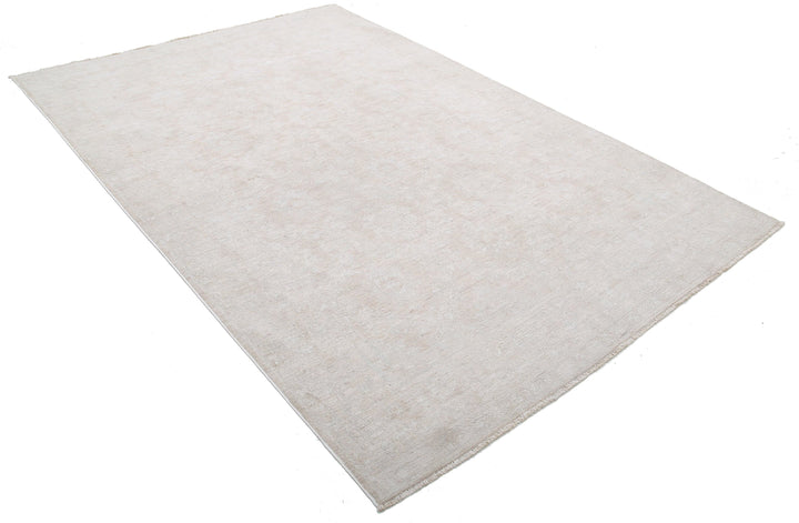 Hand Knotted Serenity Wool Rug 5' 10" x 8' 10" - No. AT93354
