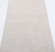 Hand Knotted Serenity Wool Rug 2' 6" x 9' 8" - No. AT35076