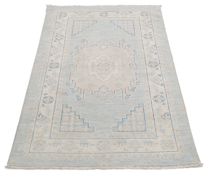 Hand Knotted Serenity Wool Rug 3' 0" x 4' 8" - No. AT37185