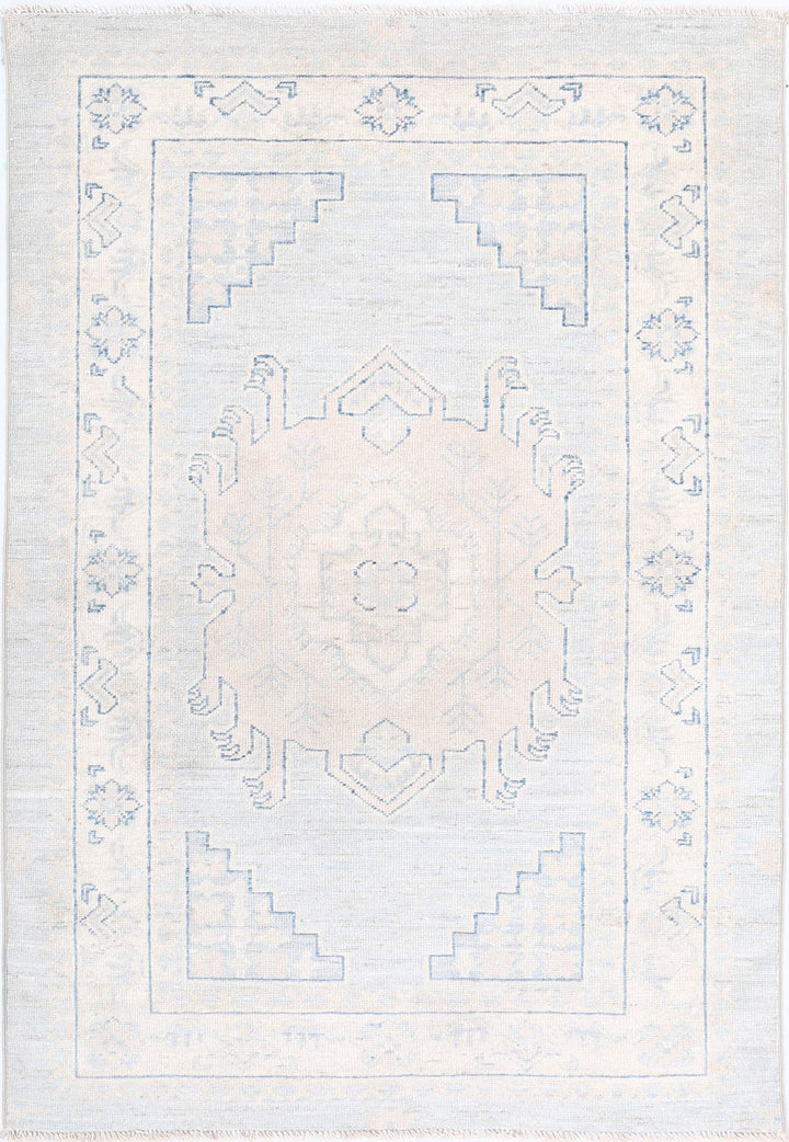 Hand Knotted Serenity Wool Rug 3' 0" x 4' 8" - No. AT37185
