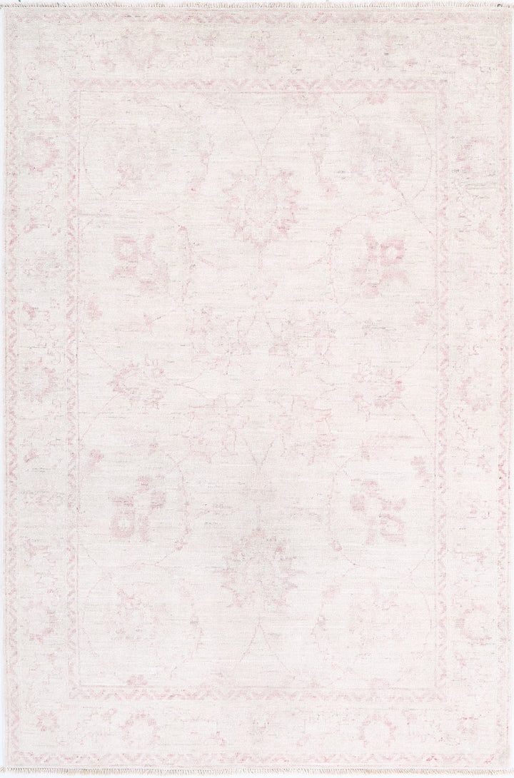 Hand Knotted Serenity Wool Rug 3' 10" x 5' 9" - No. AT44471