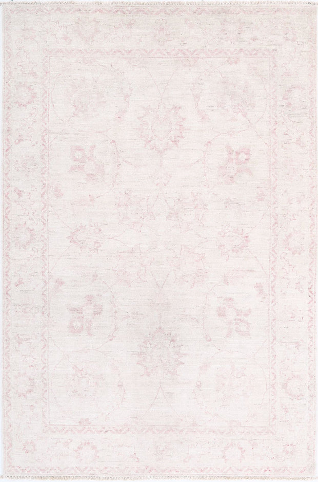 Hand Knotted Serenity Wool Rug 3' 10" x 5' 9" - No. AT44471