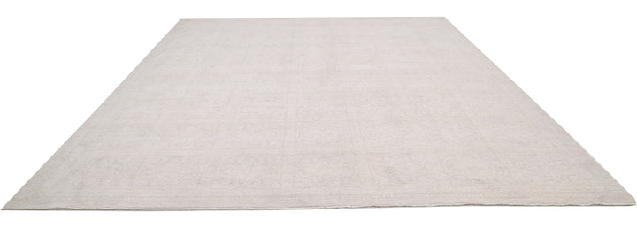 Hand Knotted Serenity Wool & Silk Rug 12' 1" x 14' 6" - No. AT43810