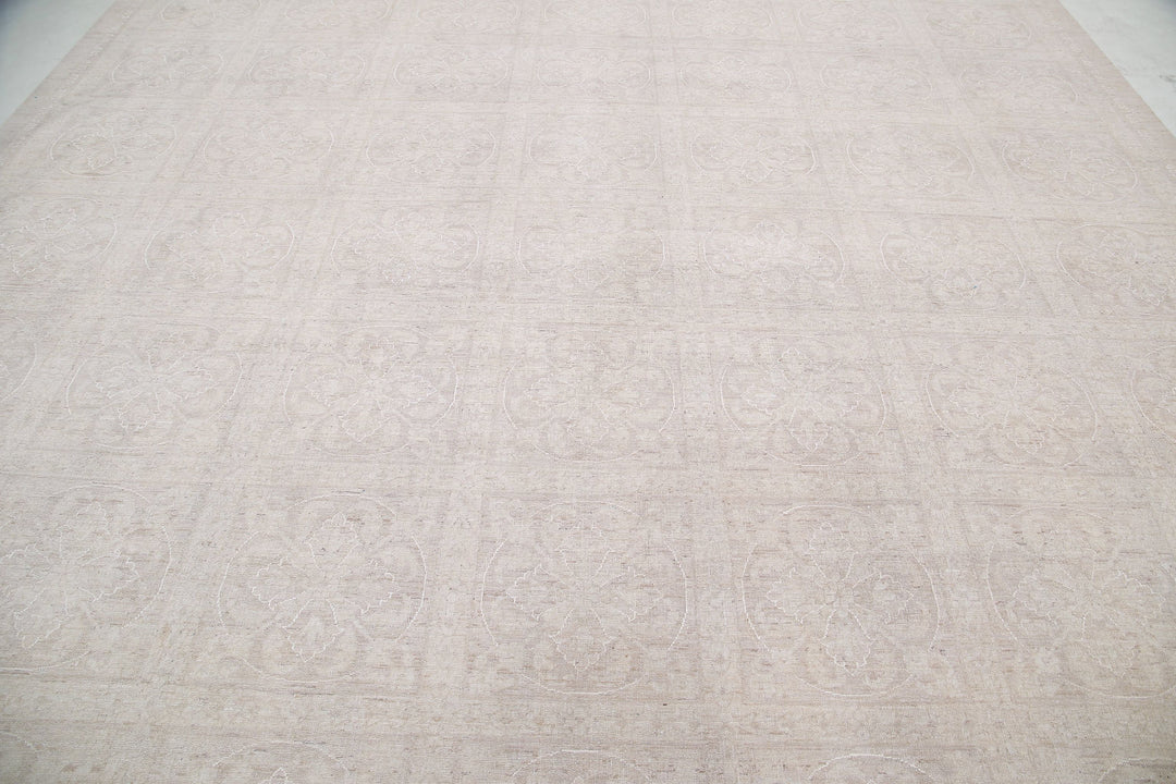 Hand Knotted Serenity Wool & Silk Rug 12' 1" x 14' 6" - No. AT43810