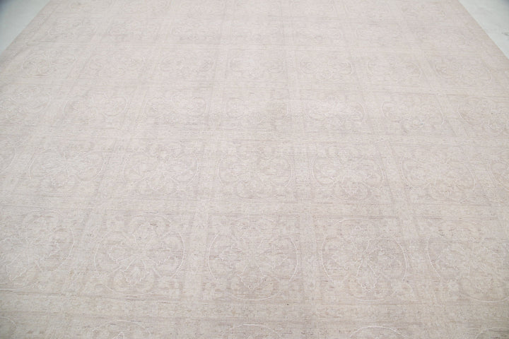 Hand Knotted Serenity Wool & Silk Rug 12' 1" x 14' 6" - No. AT43810