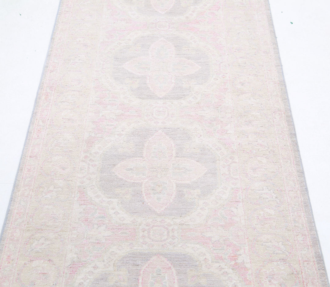 Hand Knotted Serenity Wool Rug 2' 7" x 9' 9" - No. AT77561