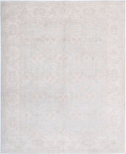 Hand Knotted Serenity Wool Rug 7' 10" x 9' 7" - No. AT46496