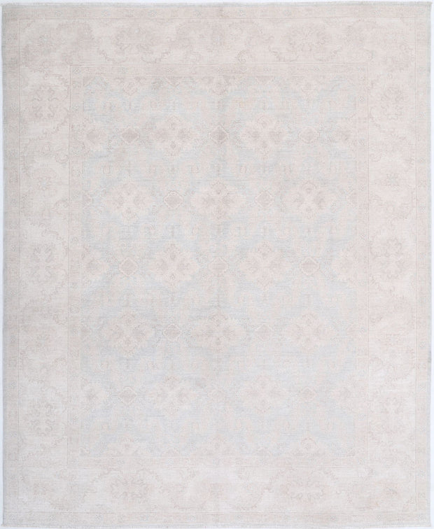 Hand Knotted Serenity Wool Rug 7' 10" x 9' 7" - No. AT46496