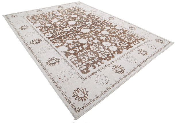 Hand Knotted Serenity Wool Rug 8' 11" x 11' 8" - No. AT14993