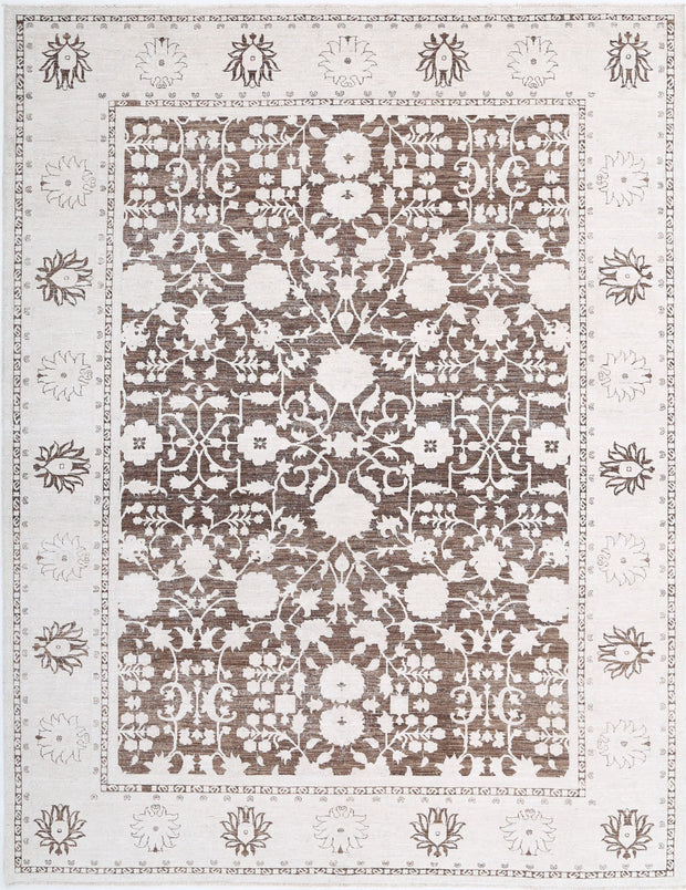 Hand Knotted Serenity Wool Rug 8' 11" x 11' 8" - No. AT14993