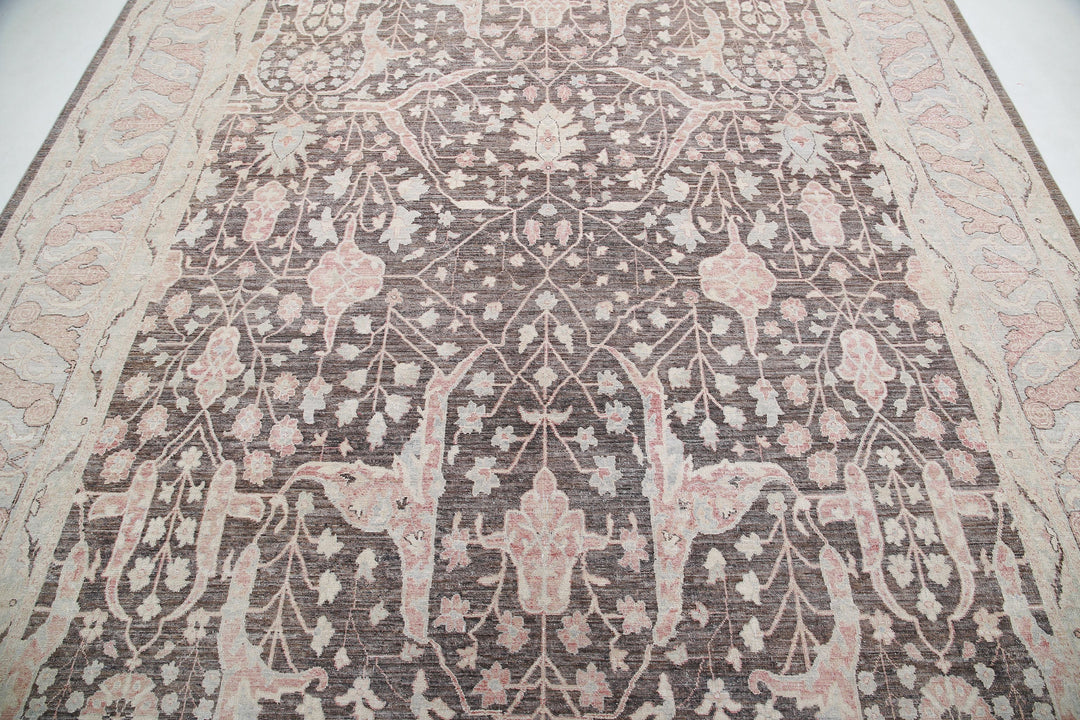Hand Knotted Serenity Wool Rug 8' 8" x 11' 5" - No. AT72495
