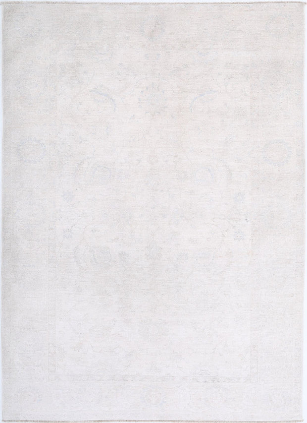 Hand Knotted Serenity Wool Rug 5' 7" x 7' 8" - No. AT41791