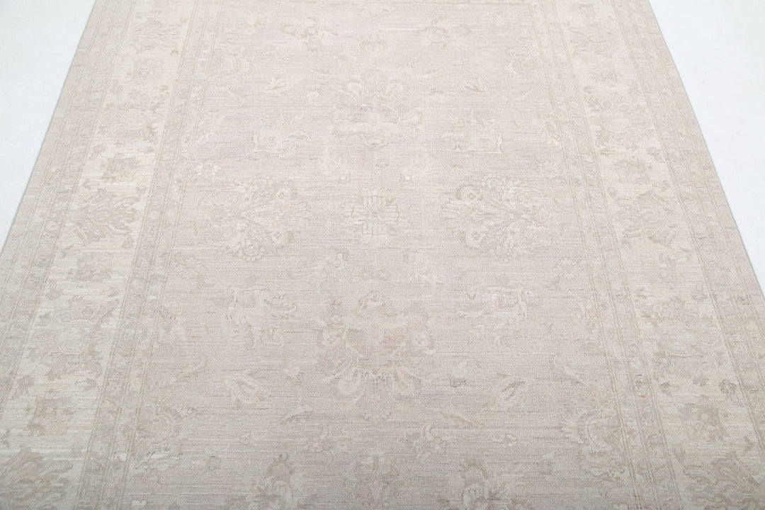 Hand Knotted Serenity Wool Rug 5' 7" x 7' 8" - No. AT98468