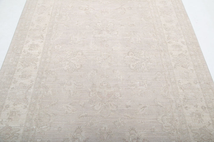 Hand Knotted Serenity Wool Rug 5' 7" x 7' 8" - No. AT98468