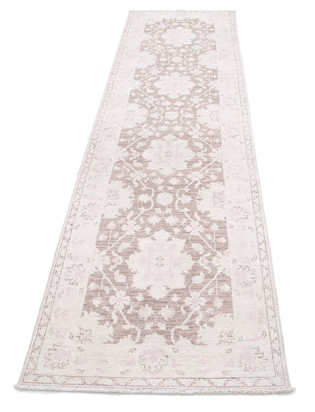 Hand Knotted Serenity Wool Rug 2' 7" x 10' 4" - No. AT65577