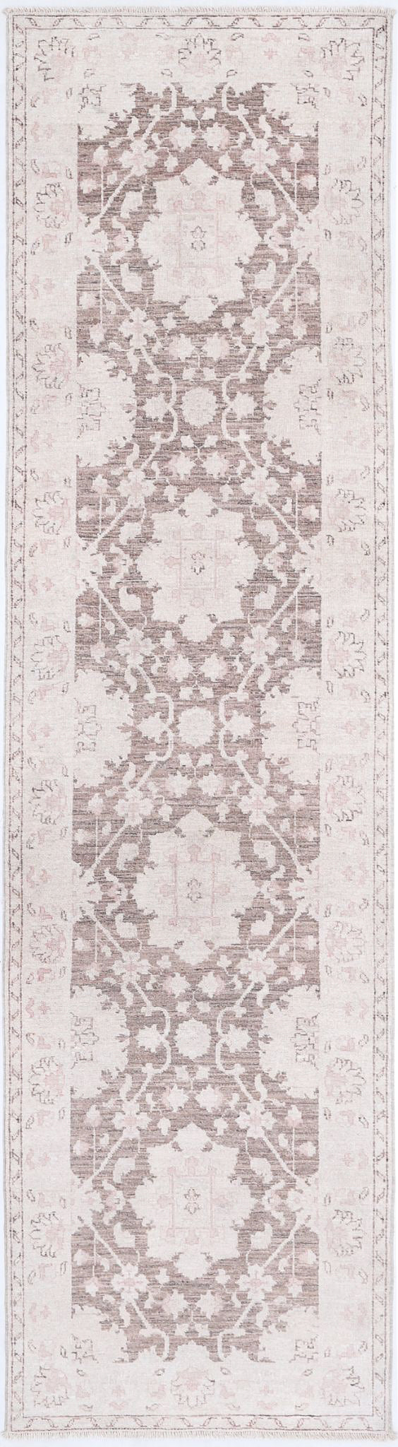 Hand Knotted Serenity Wool Rug 2' 7" x 10' 4" - No. AT65577