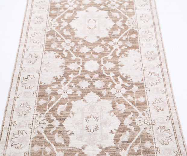 Hand Knotted Serenity Wool Rug 2' 4" x 7' 10" - No. AT20266