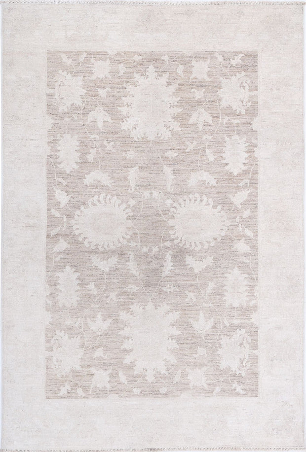 Hand Knotted Serenity Wool Rug 3' 10" x 5' 10" - No. AT90866