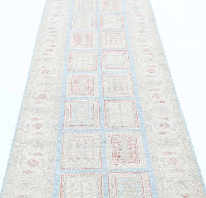 Hand Knotted Serenity Wool Rug 2' 7" x 9' 6" - No. AT96888