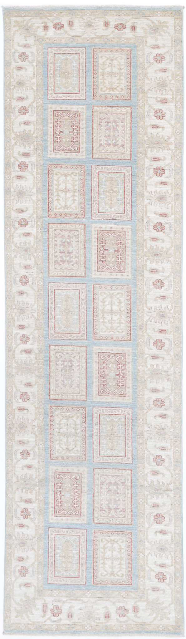 Hand Knotted Serenity Wool Rug 2' 7" x 10' 1" - No. AT48369