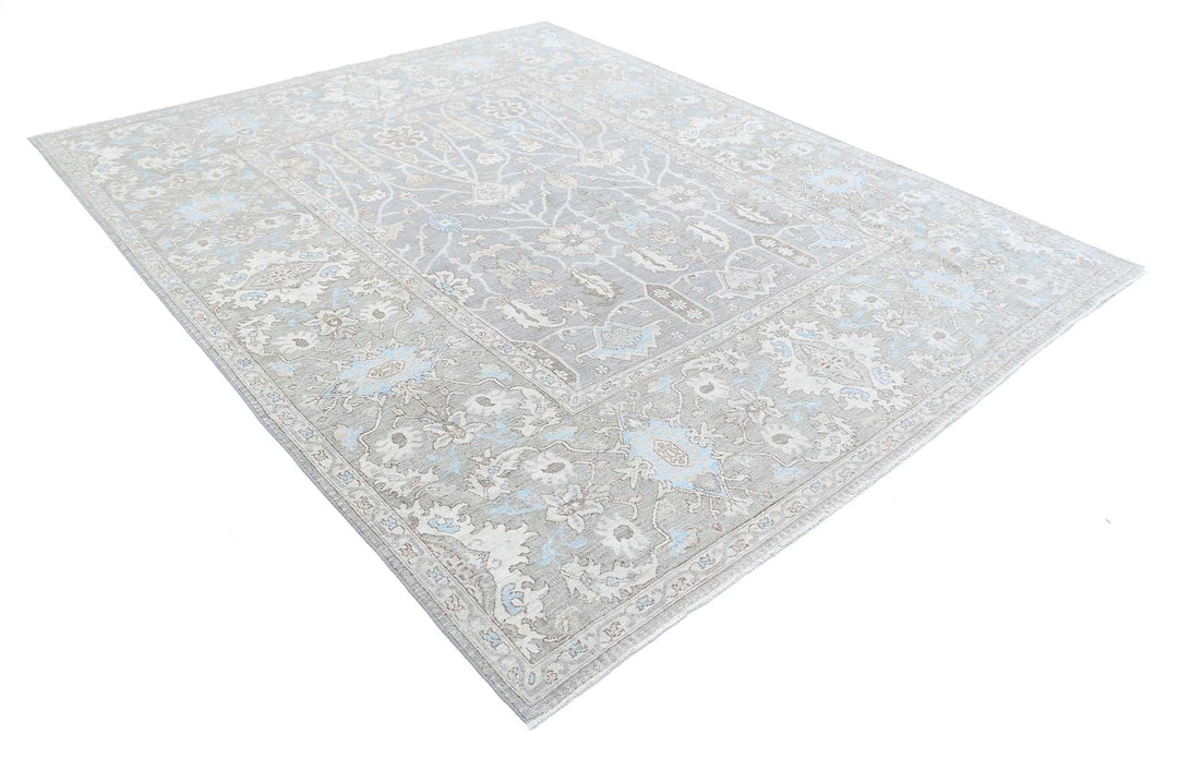 Hand Knotted Serenity Wool Rug 7' 11" x 9' 9" - No. AT15844