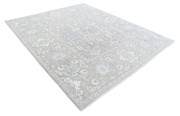 Hand Knotted Serenity Wool Rug 7' 11" x 9' 9" - No. AT15844