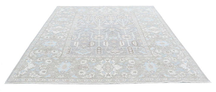 Hand Knotted Serenity Wool Rug 7' 11" x 9' 9" - No. AT15844