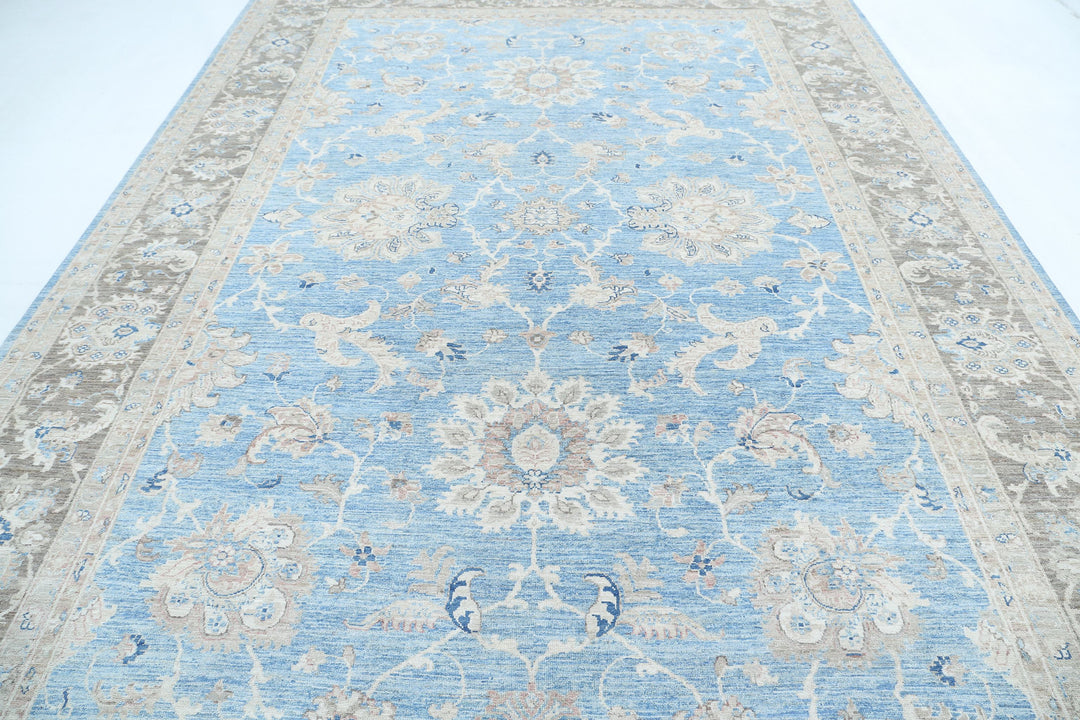 Hand Knotted Serenity Wool Rug 8' 10" x 12' 7" - No. AT64032