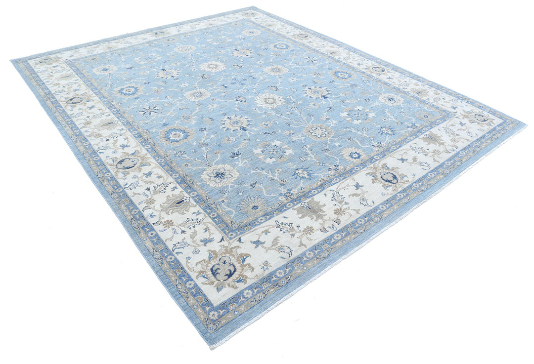 Hand Knotted Serenity Wool Rug 8' 3" x 9' 9" - No. AT17411