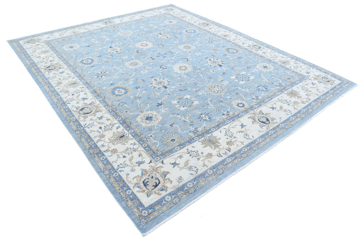 Hand Knotted Serenity Wool Rug 8' 3" x 9' 9" - No. AT17411