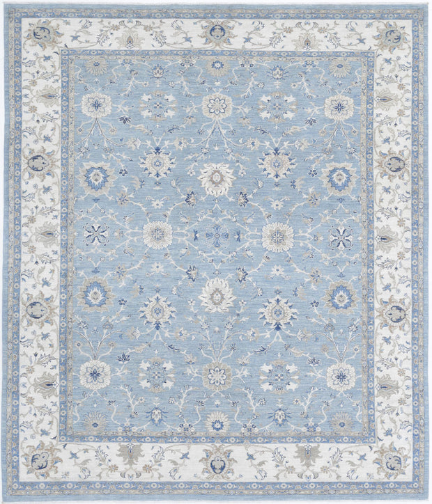 Hand Knotted Serenity Wool Rug 8' 3" x 9' 9" - No. AT17411