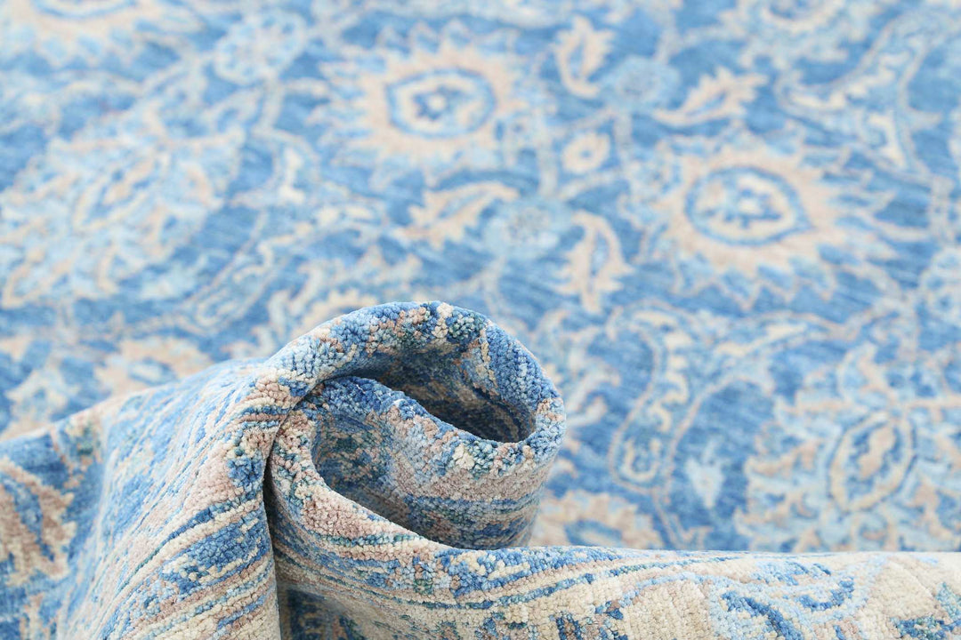 Hand Knotted Serenity Wool Rug 5' 5" x 9' 3" - No. AT97900