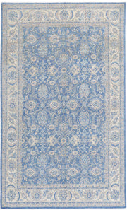 Hand Knotted Serenity Wool Rug 5' 5" x 9' 3" - No. AT97900