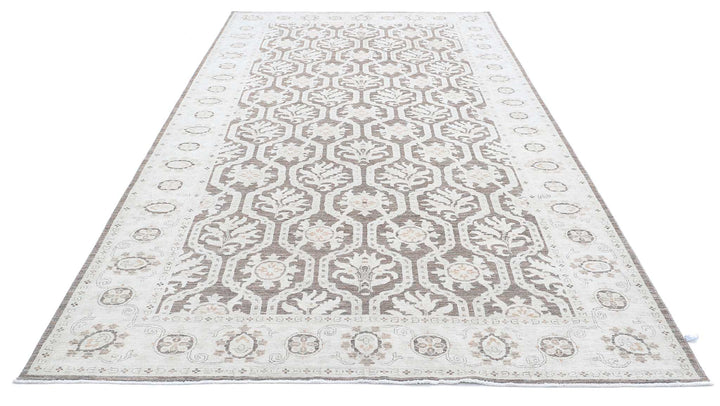 Hand Knotted Serenity Wool Rug 6' 7" x 12' 4" - No. AT95243