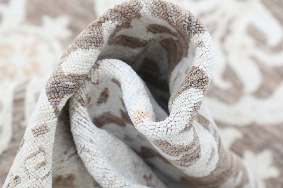 Hand Knotted Serenity Wool Rug 6' 7" x 12' 4" - No. AT95243