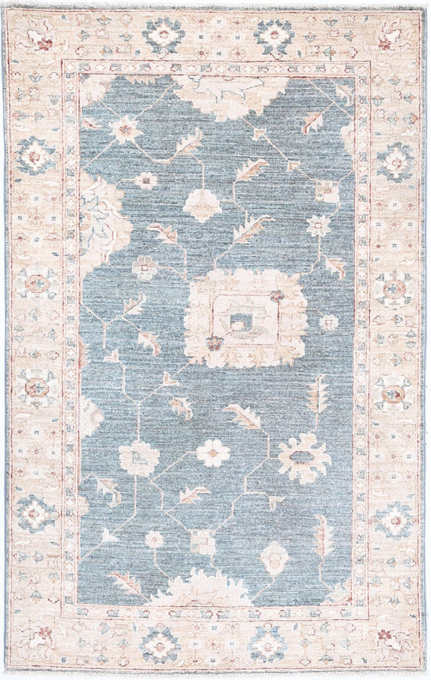 Hand Knotted Serenity Wool Rug 3' 0" x 5' 1" - No. AT67333