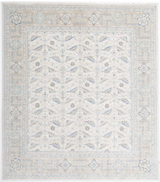 Hand Knotted Serenity Wool Rug 8' 0" x 9' 0" - No. AT40353