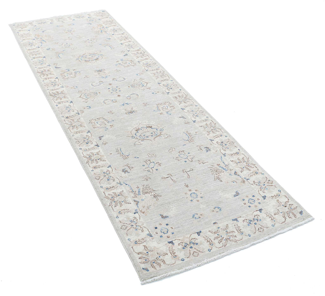 Hand Knotted Serenity Wool Rug 2' 6" x 7' 10" - No. AT15617