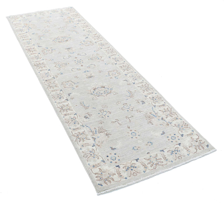 Hand Knotted Serenity Wool Rug 2' 6" x 7' 10" - No. AT15617