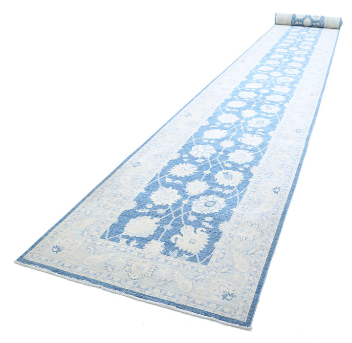 Hand Knotted Serenity Wool Rug 4' 0" x 41' 7" - No. AT37998