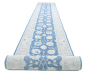 Hand Knotted Serenity Wool Rug 4' 0" x 41' 7" - No. AT37998