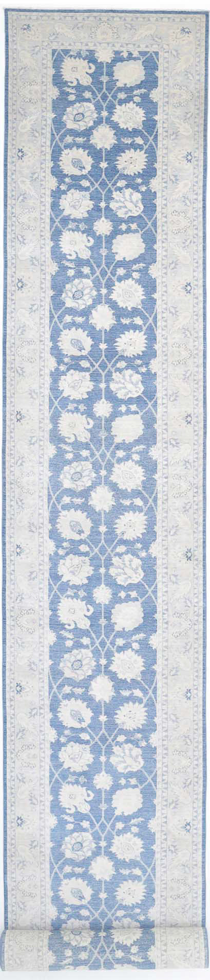 Hand Knotted Serenity Wool Rug 4' 0" x 41' 7" - No. AT37998
