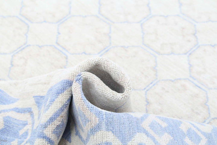 Hand Knotted Khotan Wool Rug 8' 4" x 10' 9" - No. AT75182